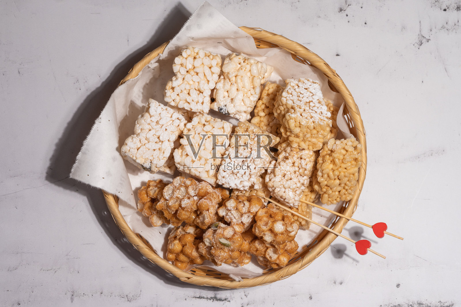 韩国节日吃的传统糖果照片摄影图片