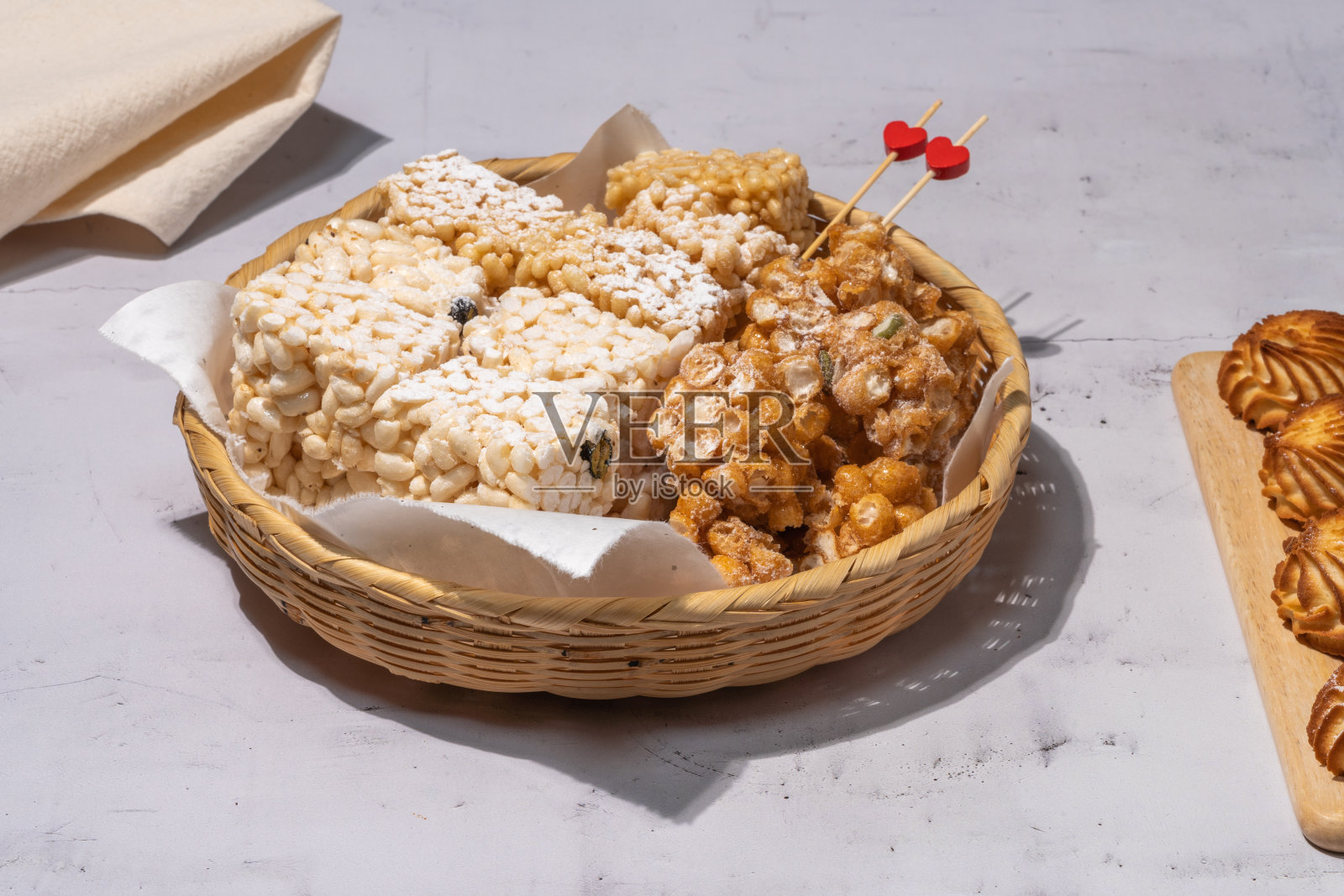 韩国节日吃的传统糖果照片摄影图片