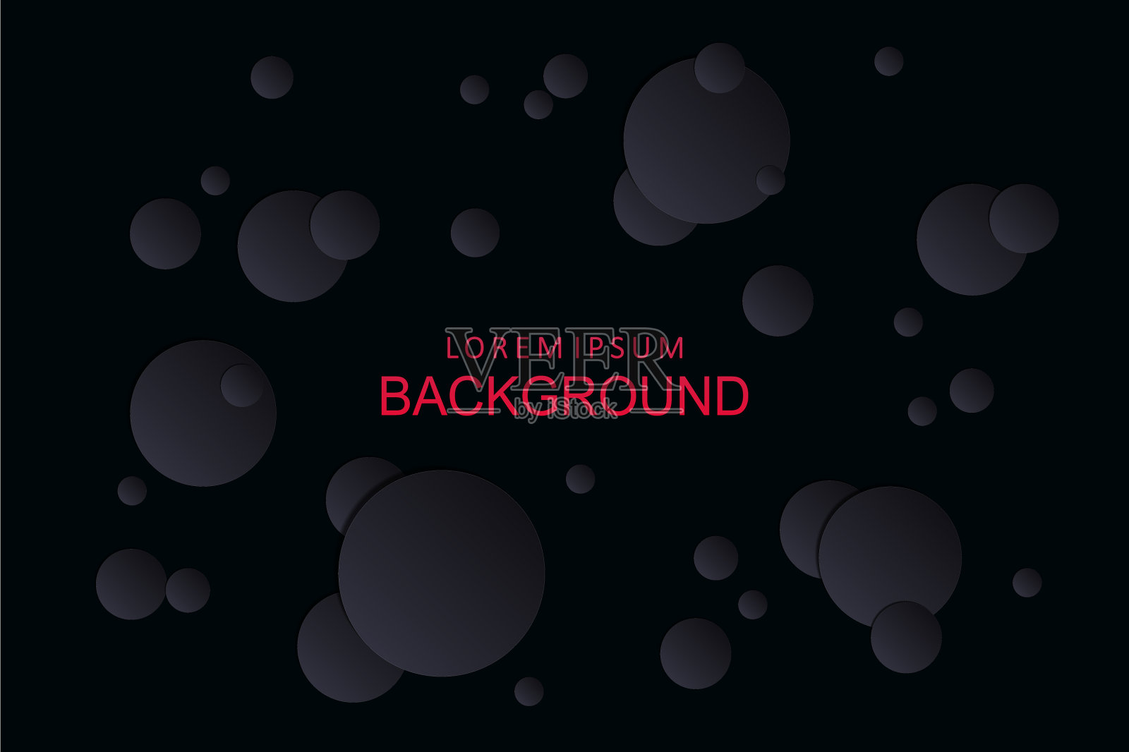 黑色的构图和许多混乱的灰色插画图片素材