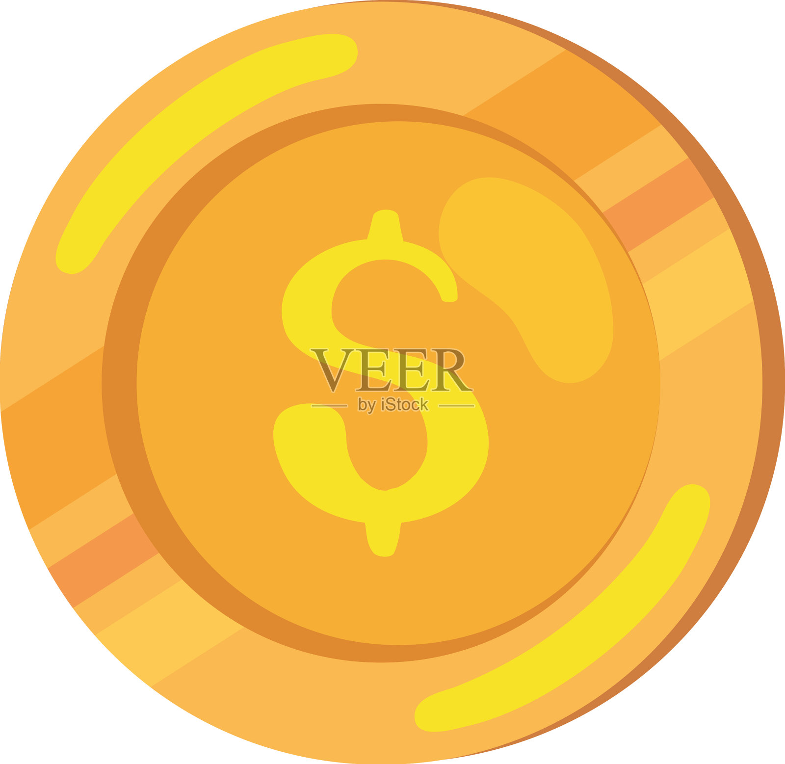 钱硬币图标设计元素图片