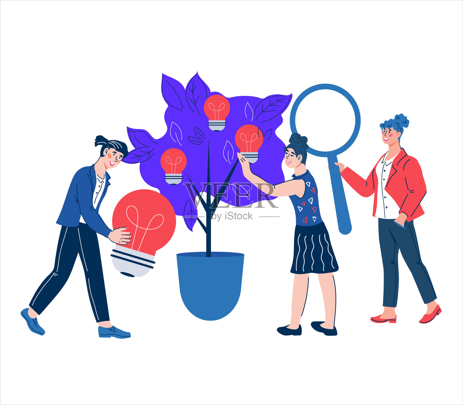 寻找有创意的,有创意的商业点子设计元素图片