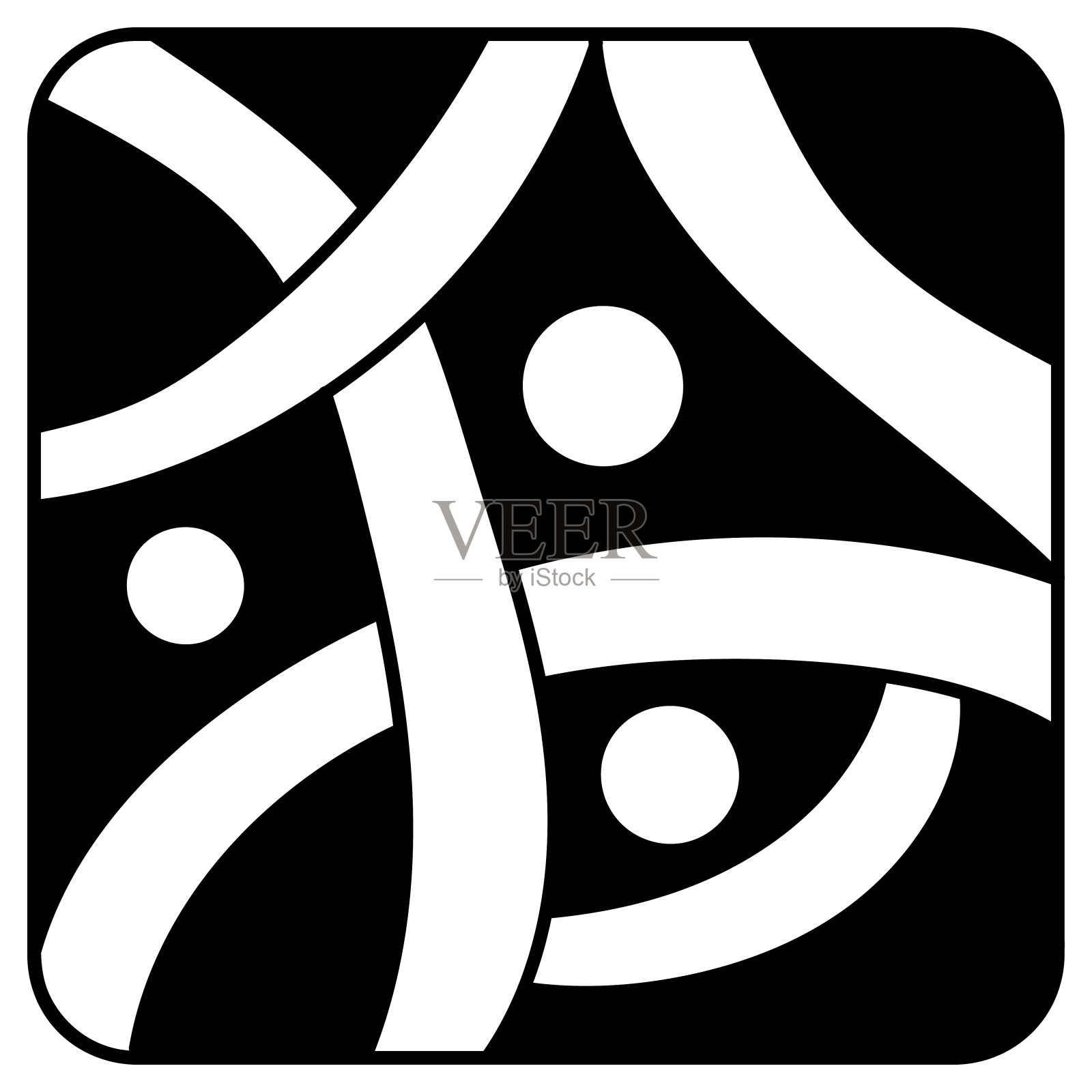 民族曼荼罗点缀插画图片素材