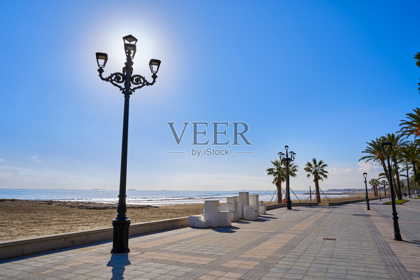 Benicassim Voramar playa海滩卡斯特龙照片摄影图片