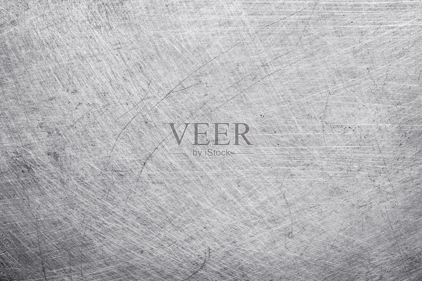 铝金属纹理背景,抛光不锈钢上的划痕。照片摄影图片