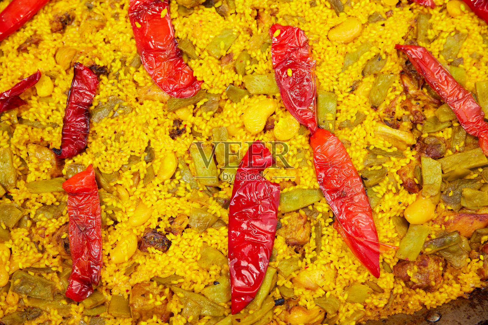 西班牙阿利坎特的海鲜饭照片摄影图片