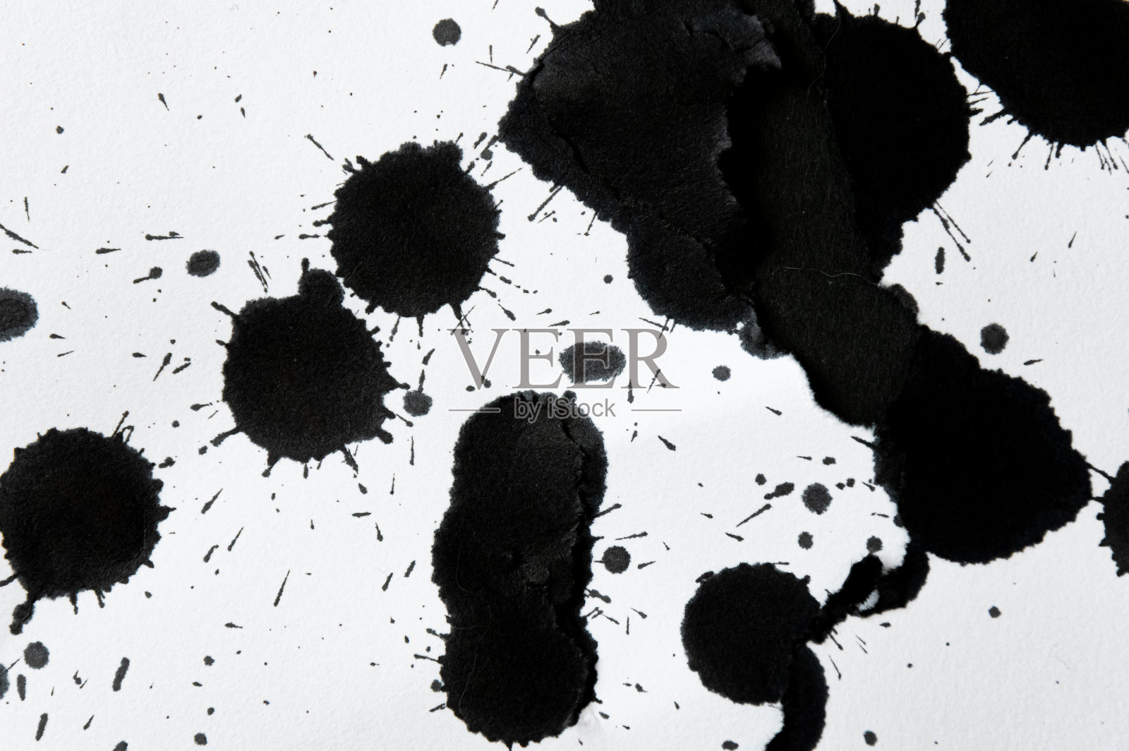 黑色的墨水照片摄影图片