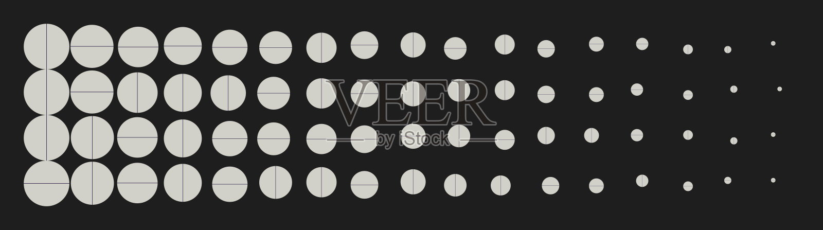 抽象矢量生成图形构成的生成设计作品插画图片素材