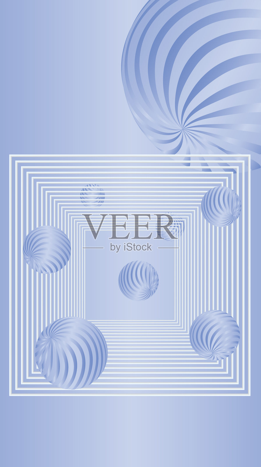 抽象画背景与矩形和插画图片素材