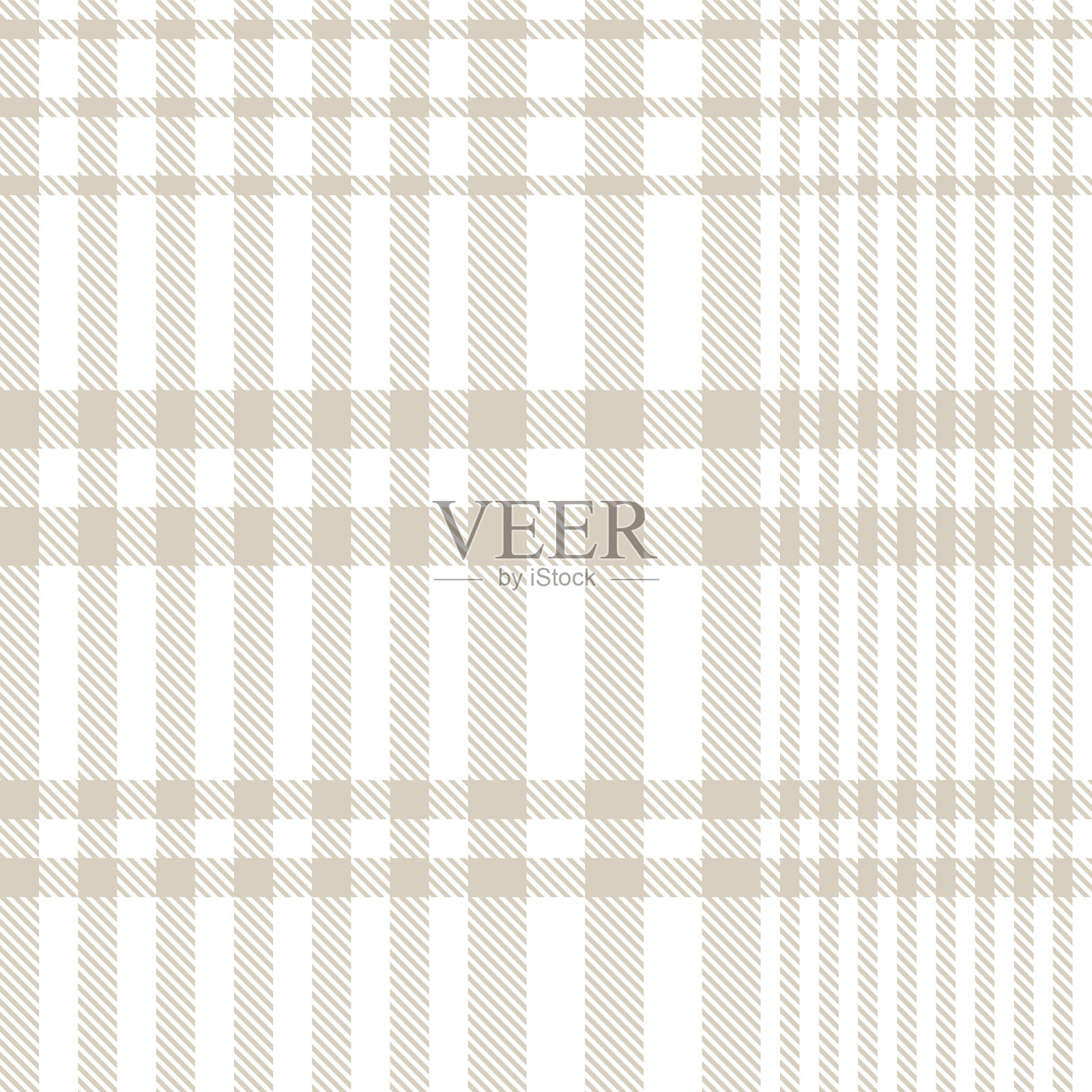 棕色不对称格子纹理无缝图案插画图片素材