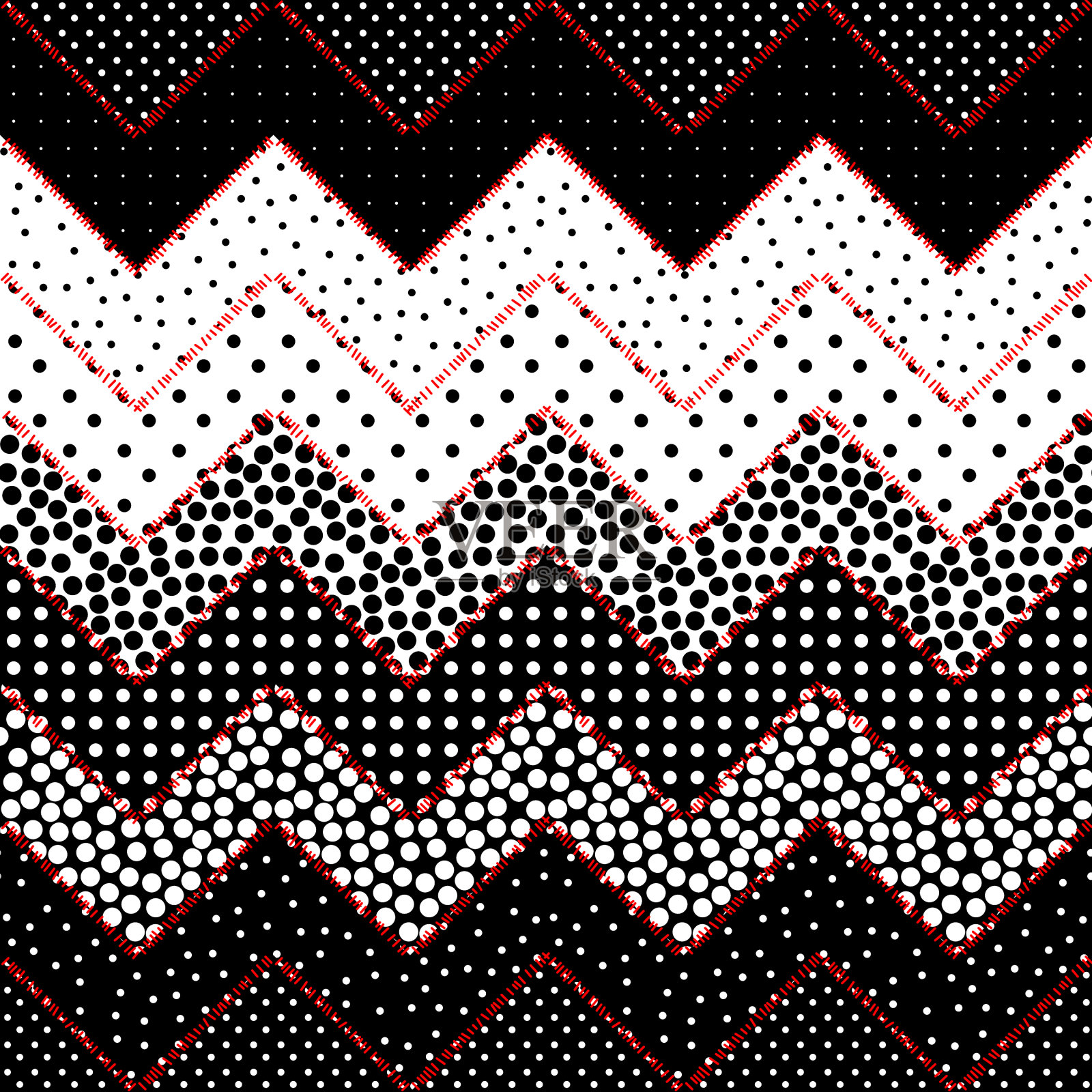 拼花织物图案无缝绗缝插画图片素材