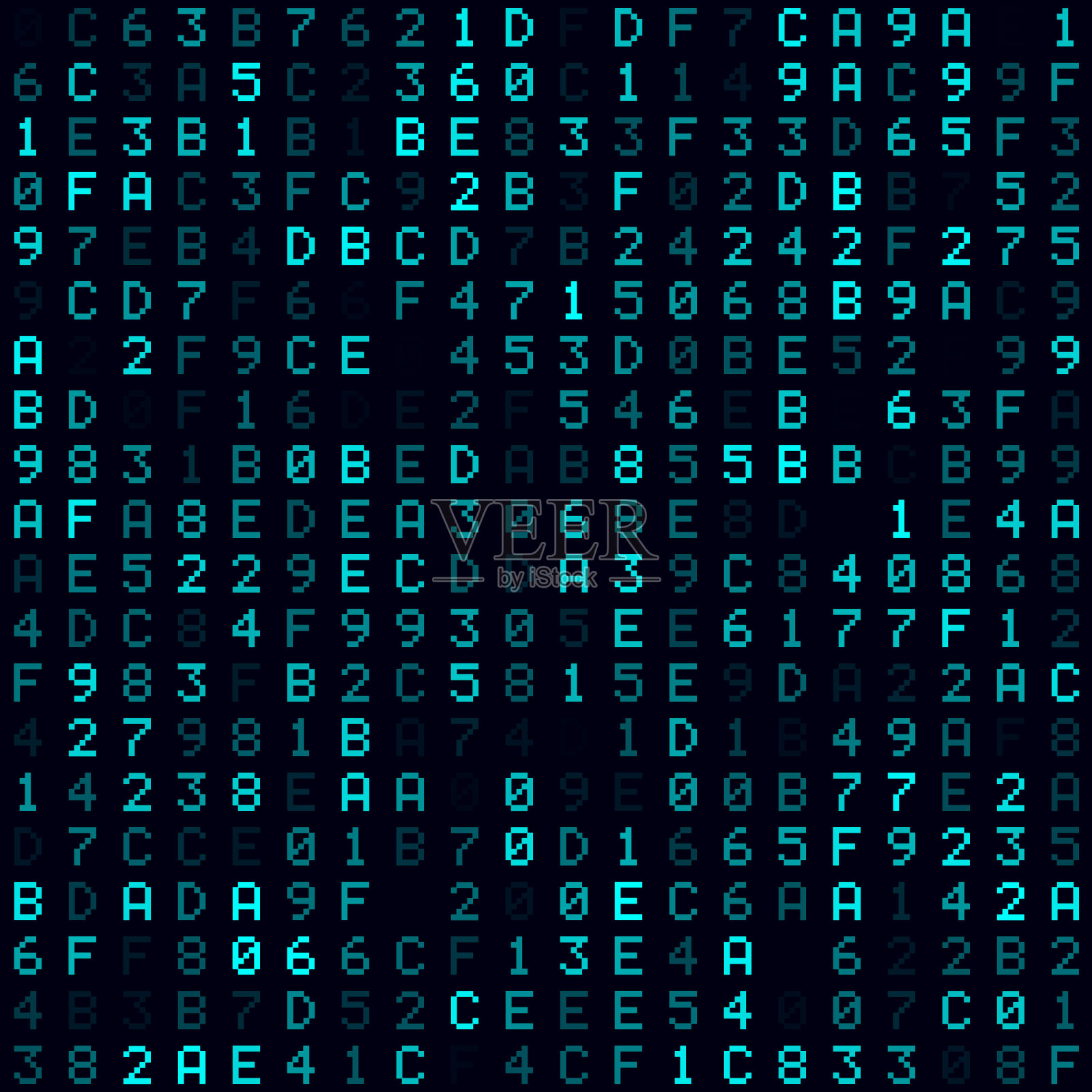 技术背景。插画图片素材