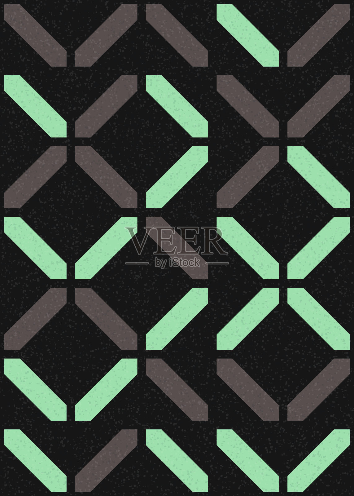 抽象几何图形生成计算艺术插图插画图片素材