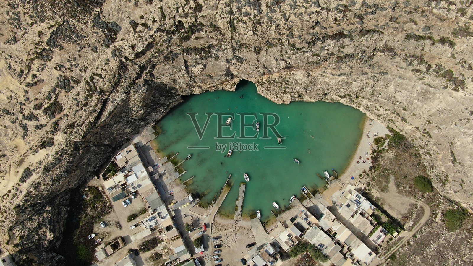 马耳他戈佐的内海照片摄影图片