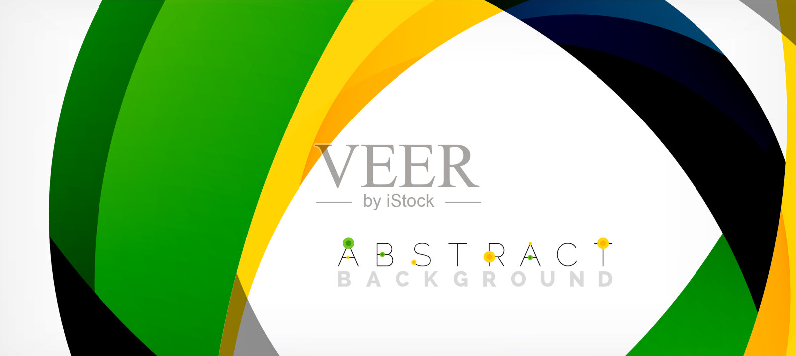 颜色圈形状最小的几何背景插画图片素材