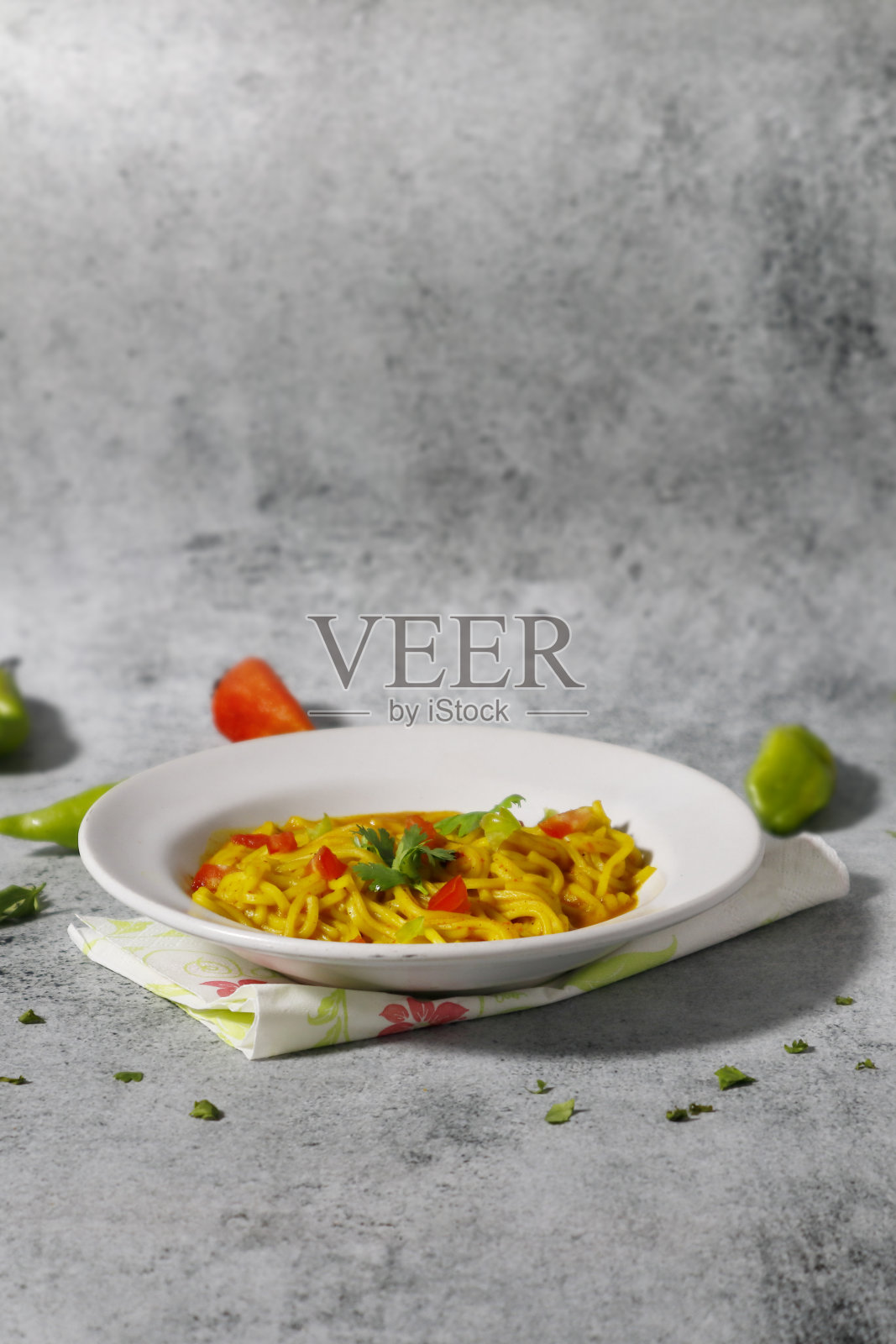 玛姬面条照片摄影图片