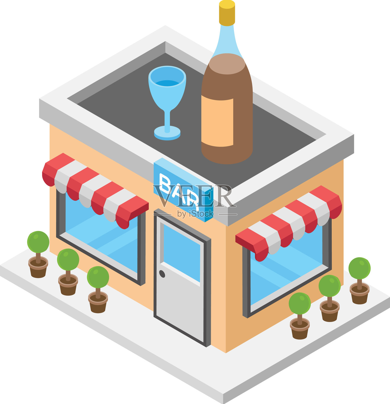 酒吧设计元素图片