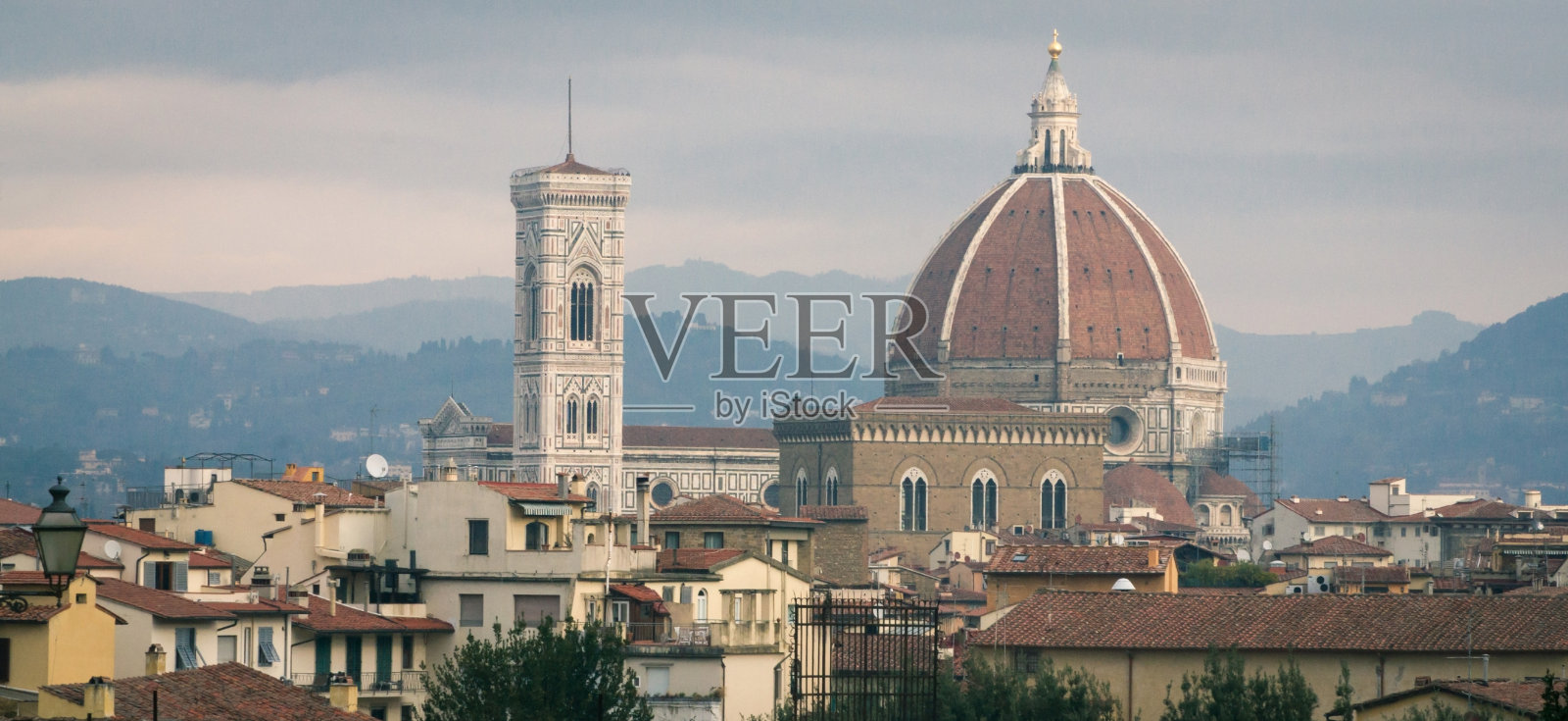 菲奥雷的圣玛丽亚大教堂照片摄影图片