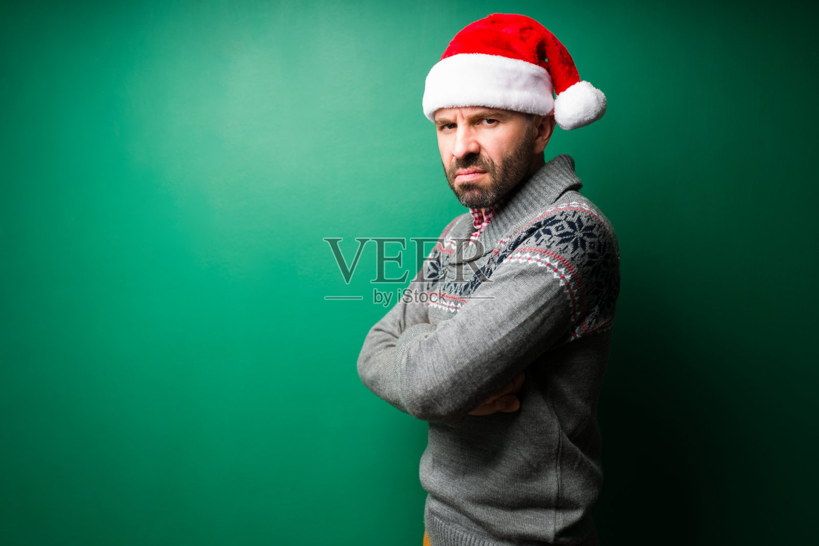 我讨厌圣诞节假期照片摄影图片