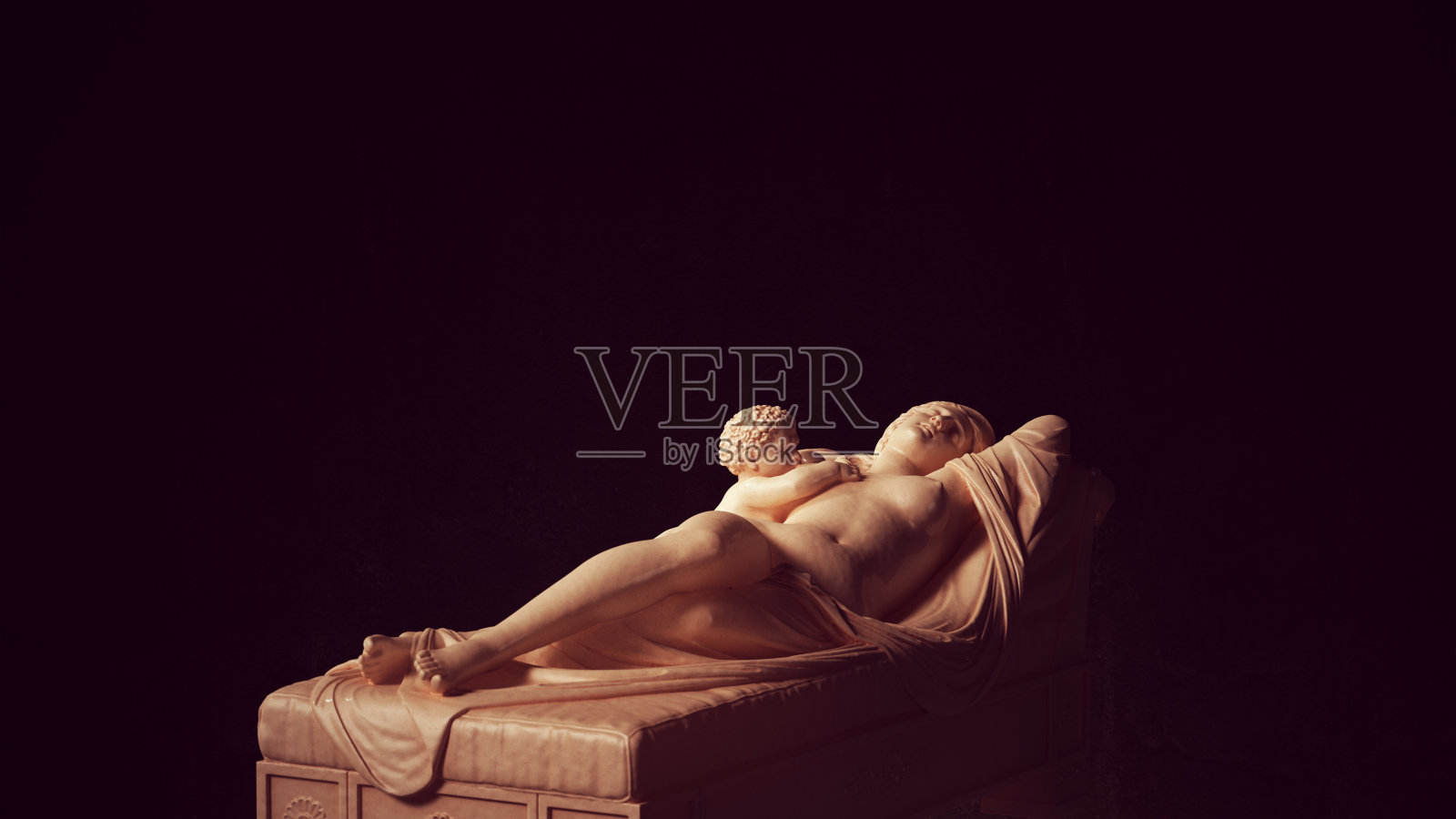 朱诺与婴儿赫拉克勒斯艺术雕塑照片摄影图片