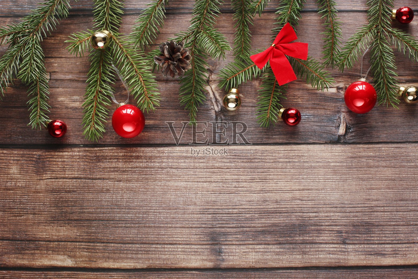 美丽的圣诞贺卡木制背景,平面摄影照片摄影图片