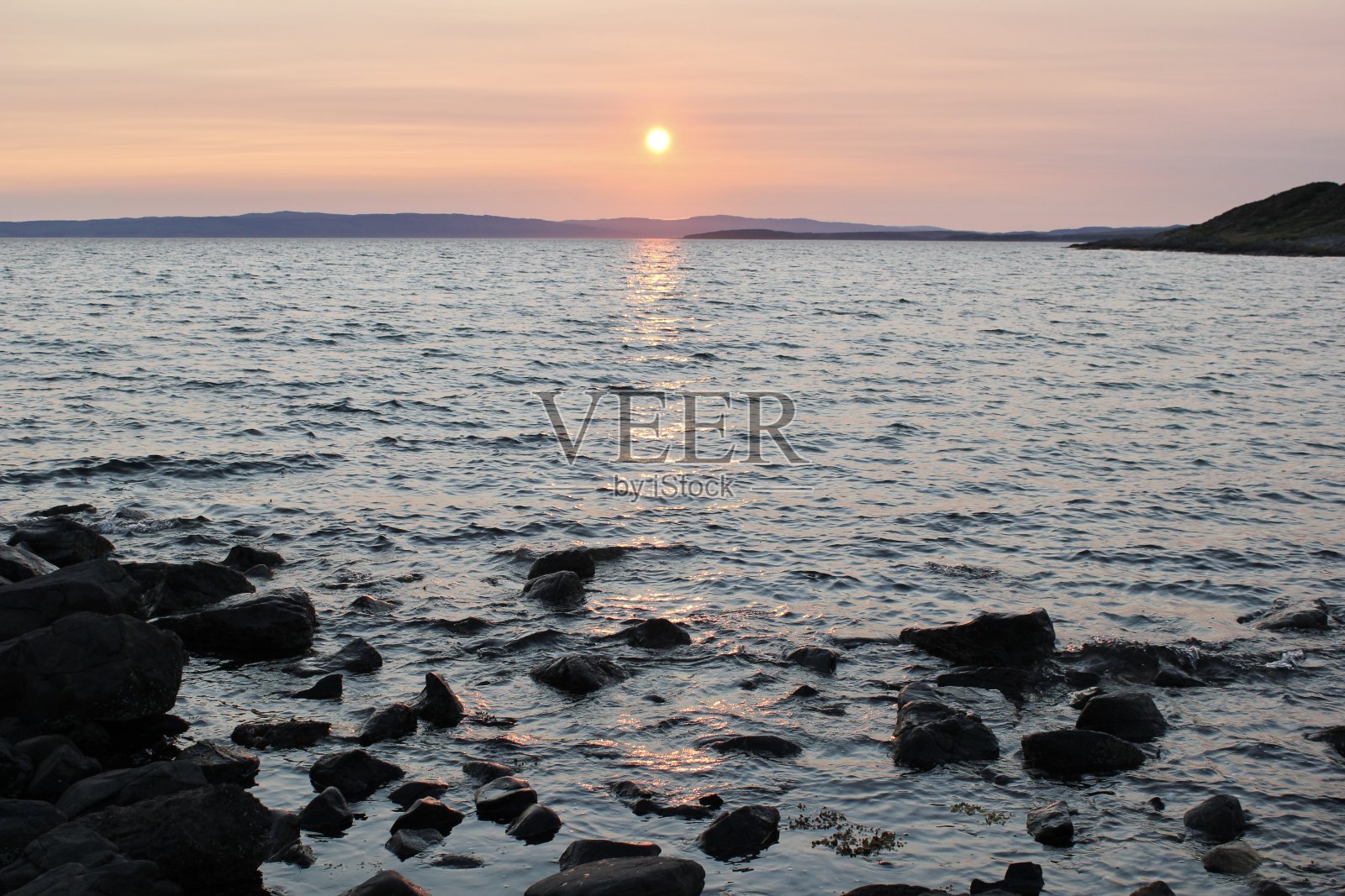 Dunagoil日落照片摄影图片