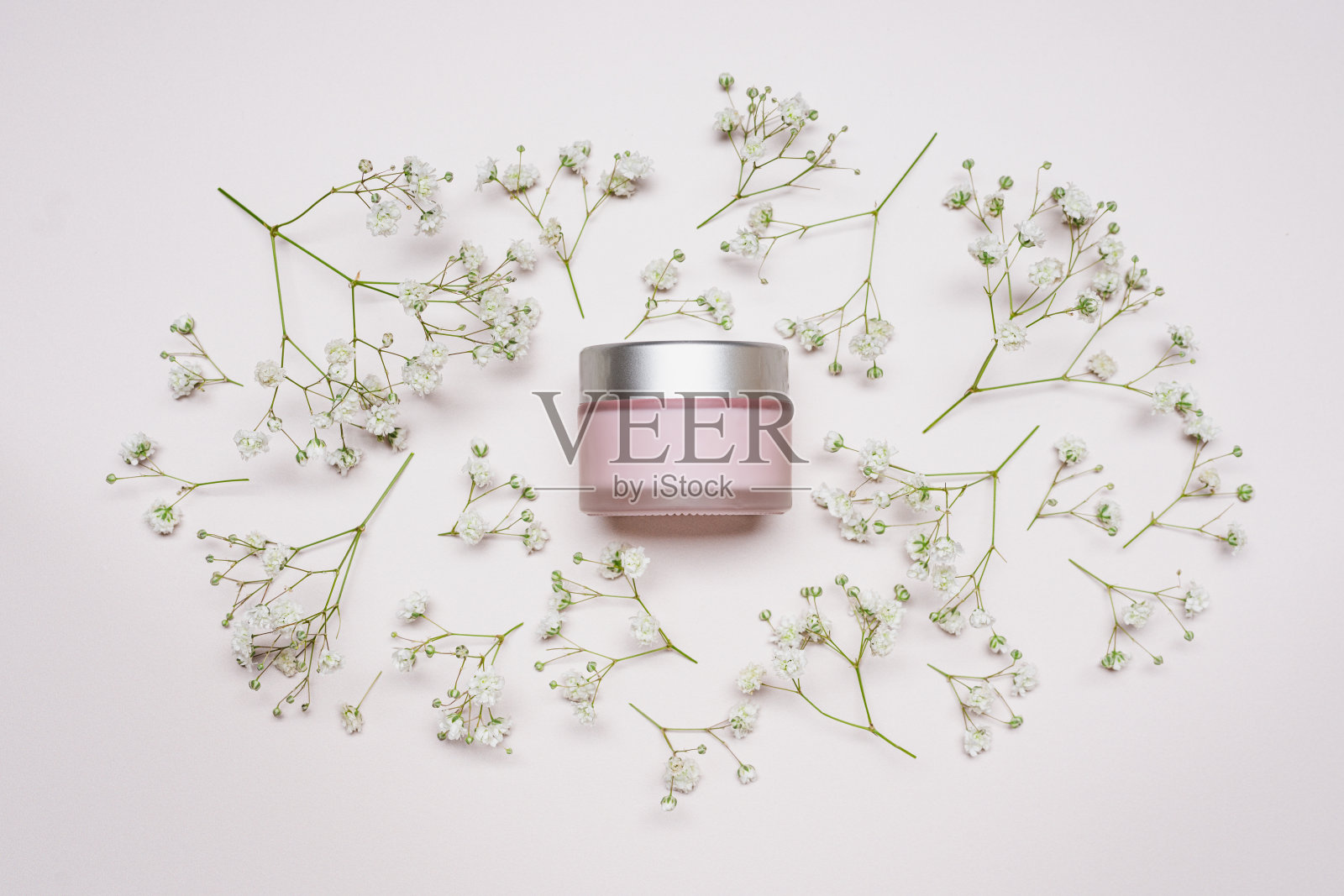 脸部护理霜照片摄影图片