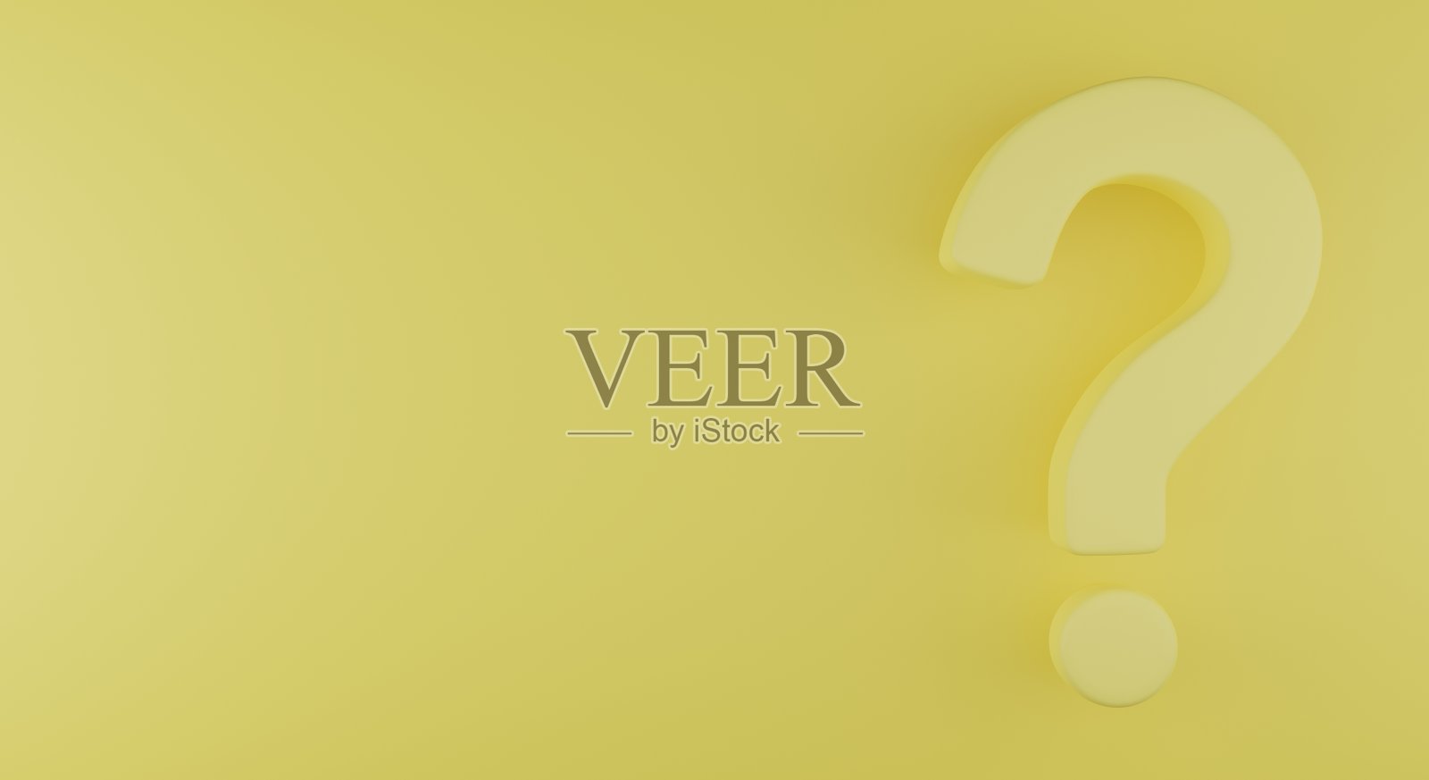 黄色问题3d背景照片摄影图片