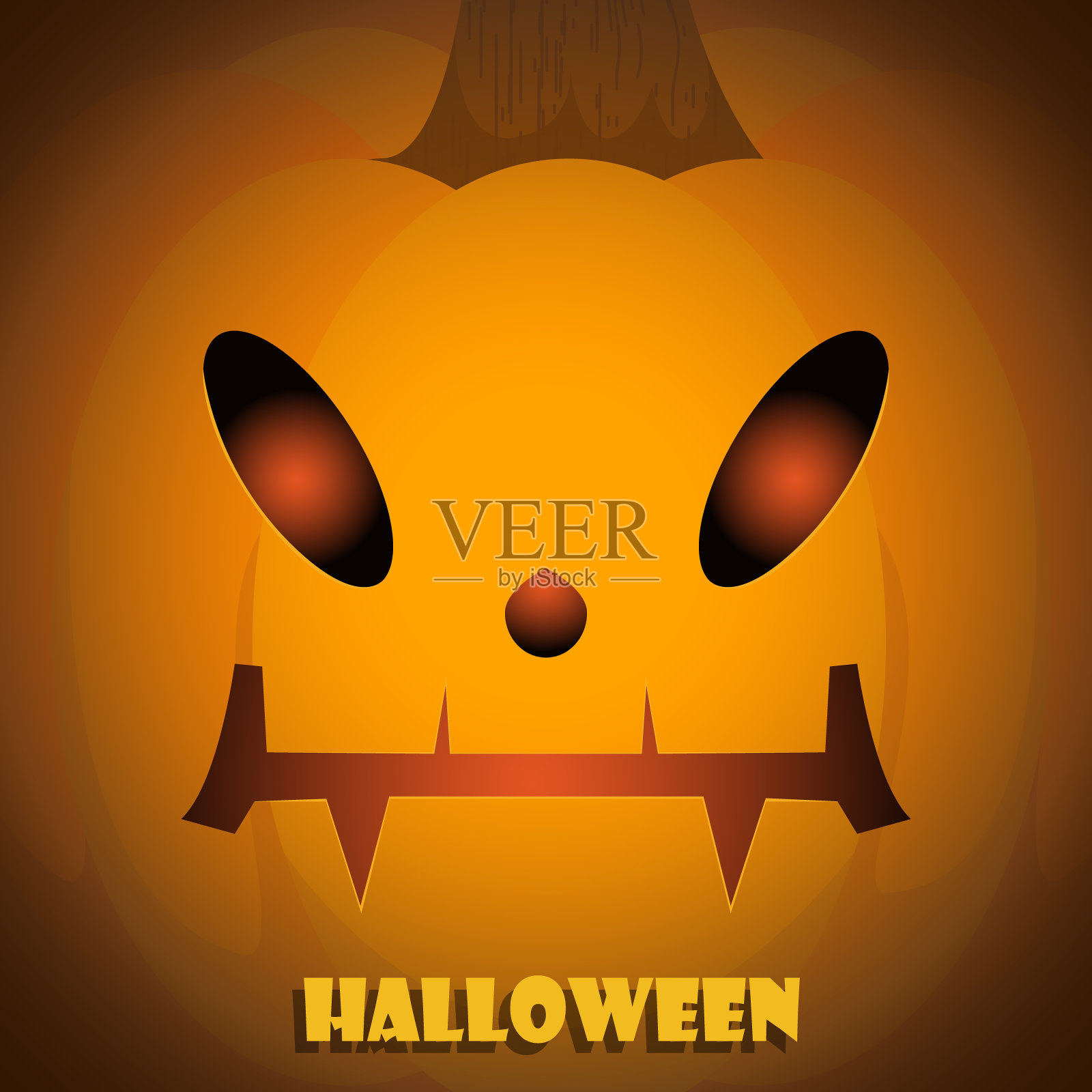 万圣节。插画图片素材