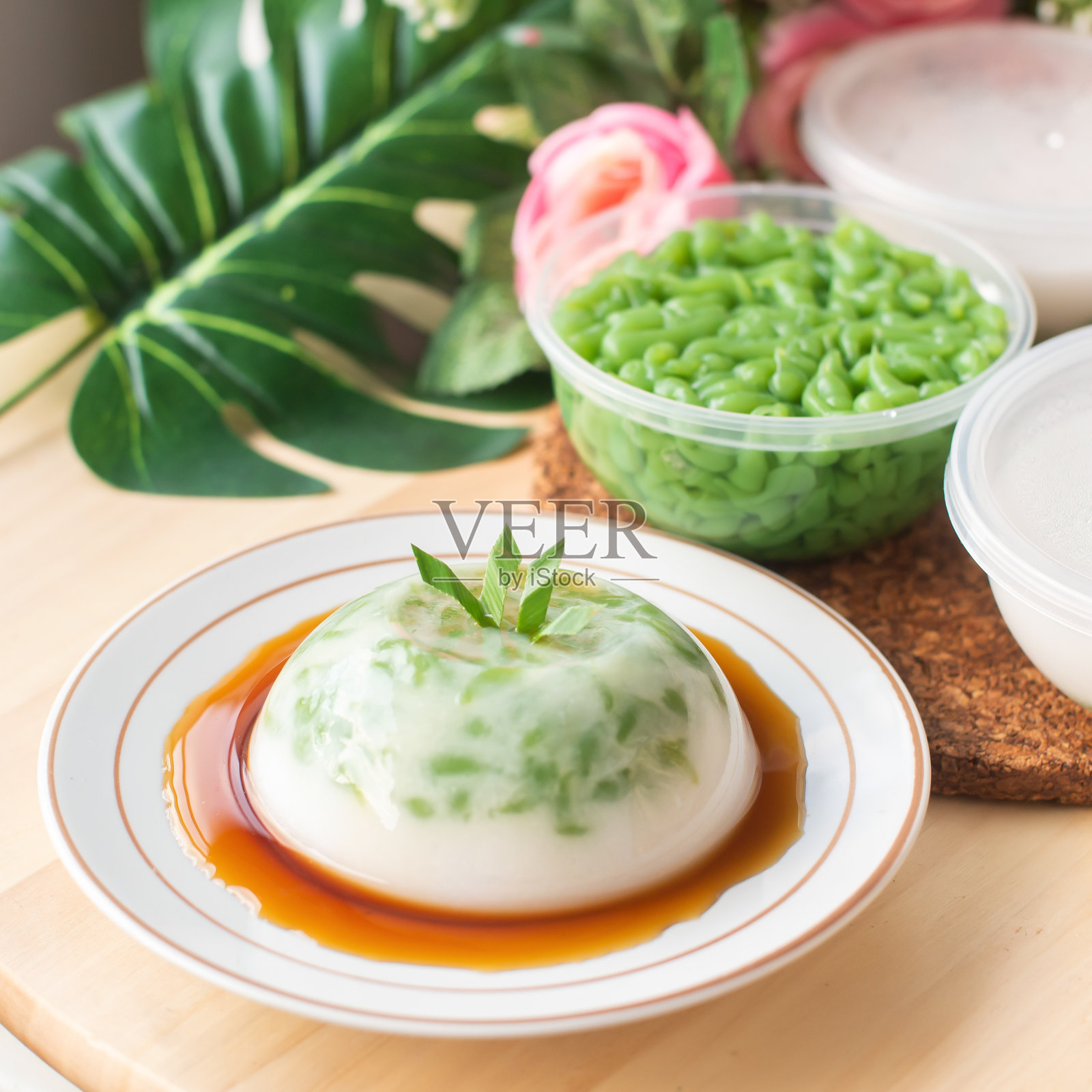 Cendol布丁照片摄影图片