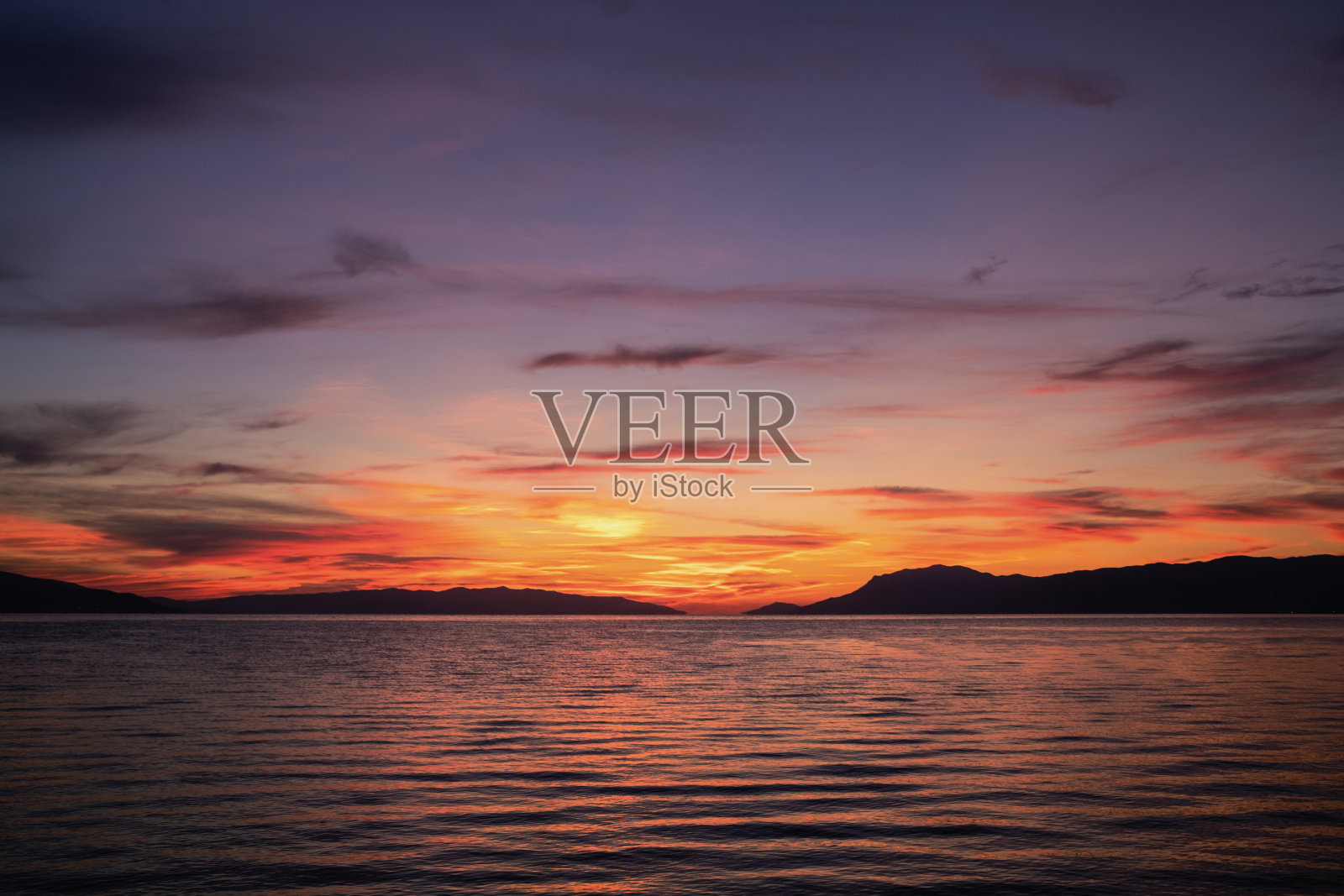 美丽的日落照片摄影图片