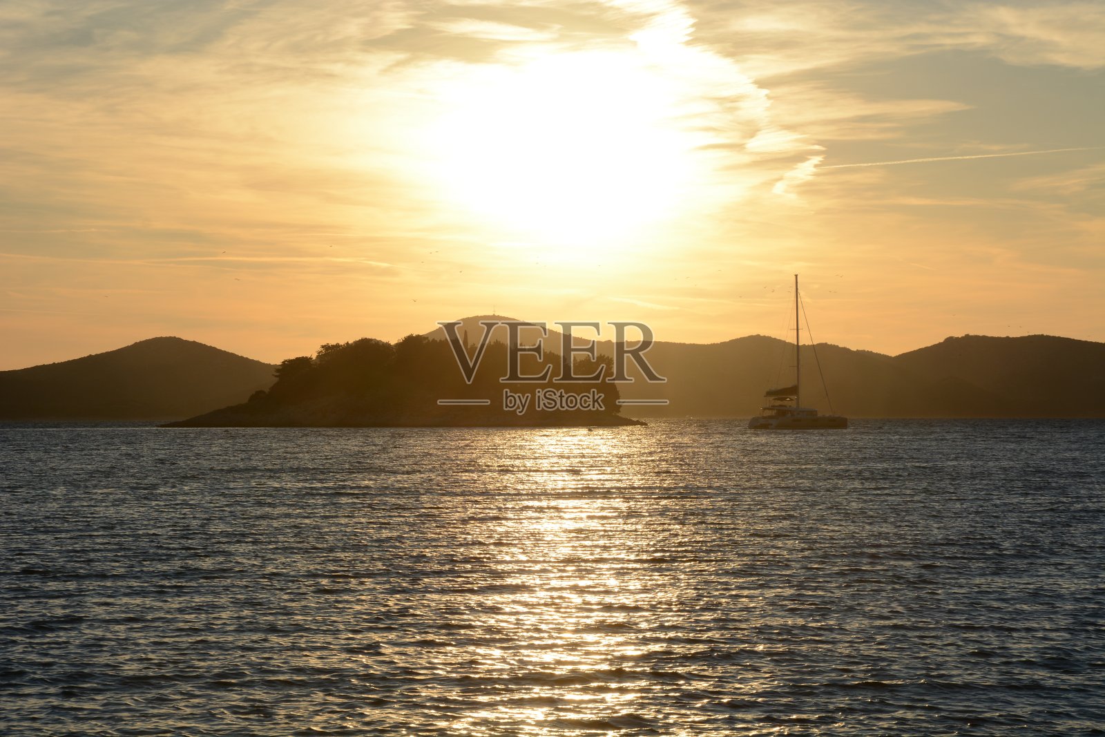 日落照片摄影图片