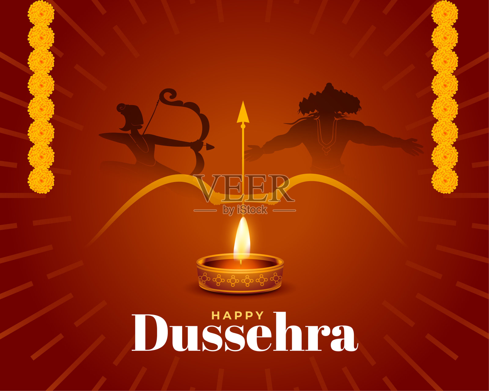 杜塞赫拉希望有拉摩主杀死拉瓦那的背景设计模板素材