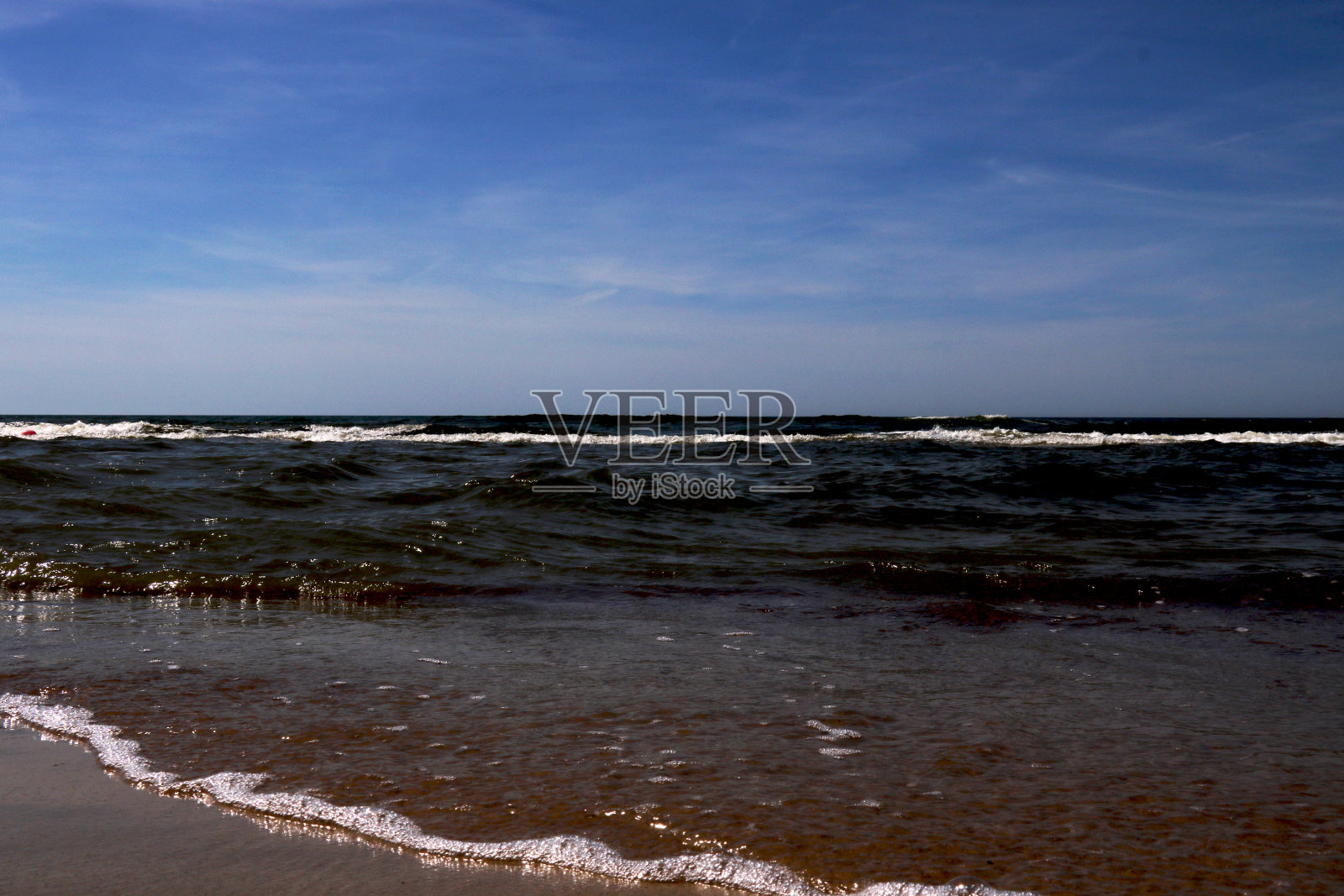 立陶宛帕兰加,波罗的海,美丽的天空照片摄影图片