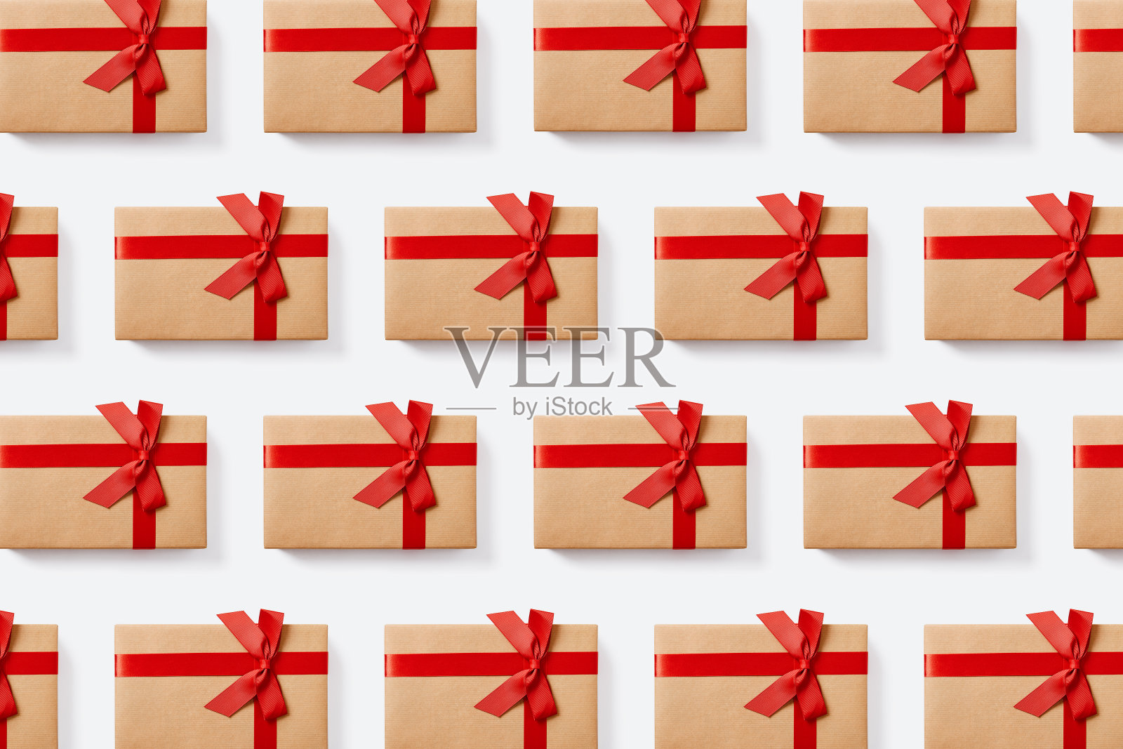 节日礼品盒图案照片摄影图片