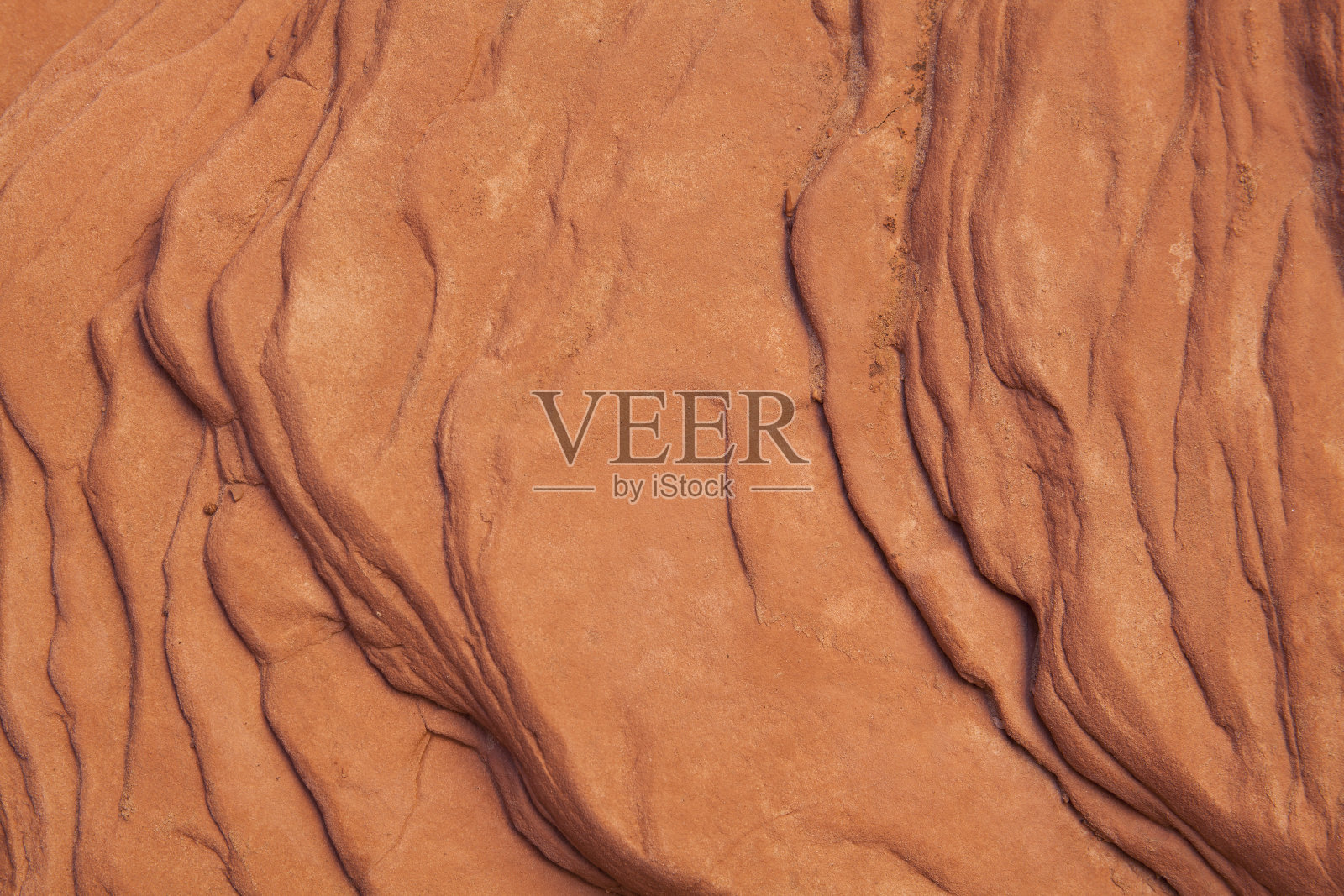 犹他州红色岩石丰富的颜色、层次和纹理的特写照片摄影图片