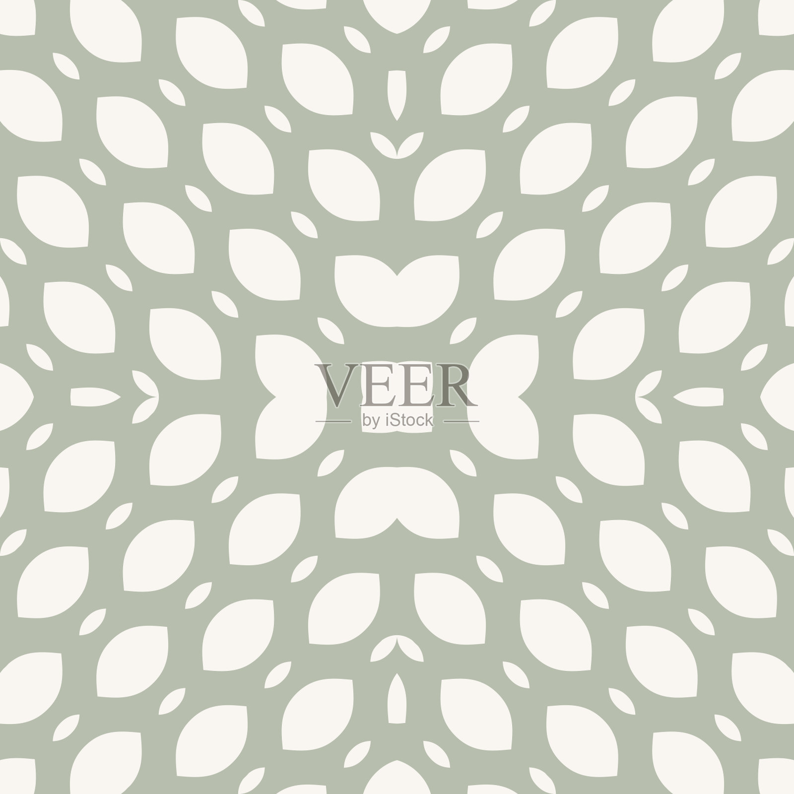 向量无缝模式。微妙的绿色几何纹理与网格,网,组织插画图片素材