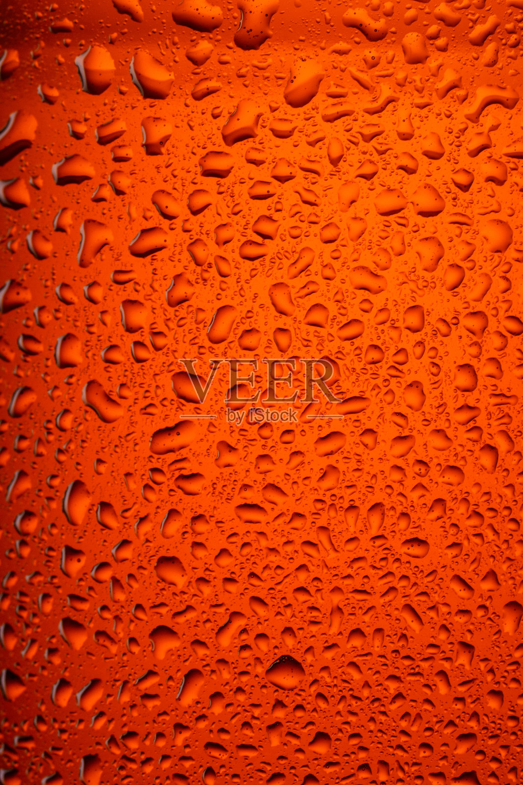 饮食背景。啤酒瓶上的水滴和霜的质地。照片摄影图片