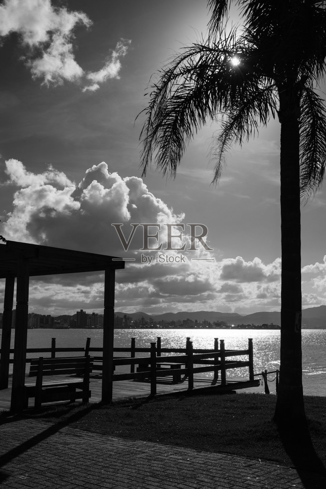 北海边境照片摄影图片