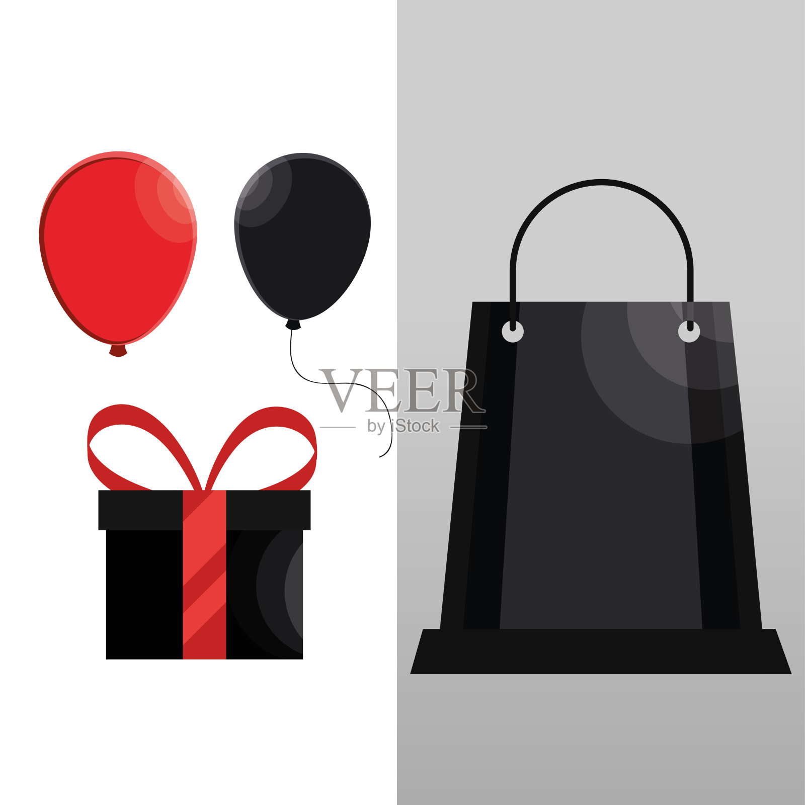 的气球插画图片素材