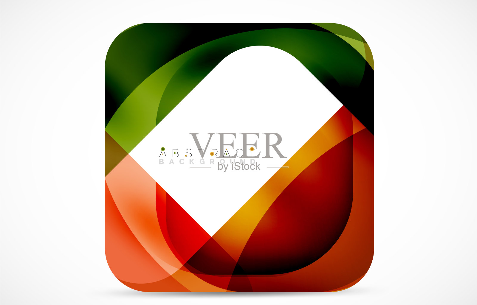 最小的背景。抽象的正方形与圆角与波浪形创建。矢量插图壁纸,旗帜,背景,着陆页插画图片素材