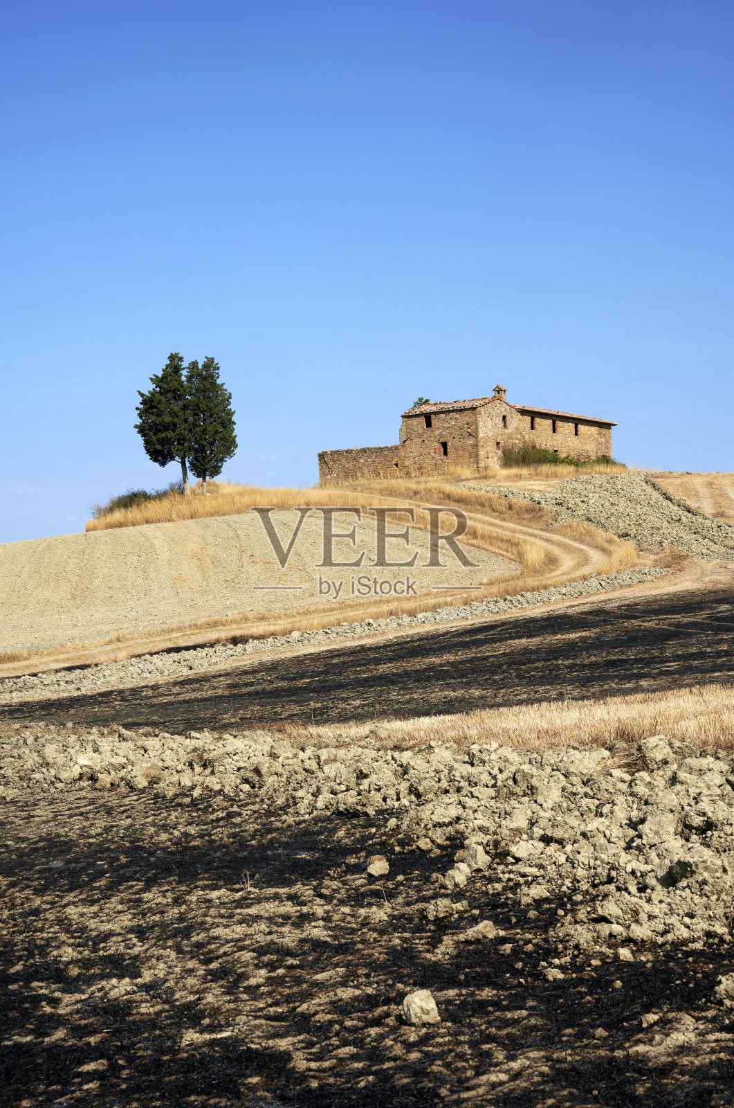 托斯卡纳乡村的房子照片摄影图片