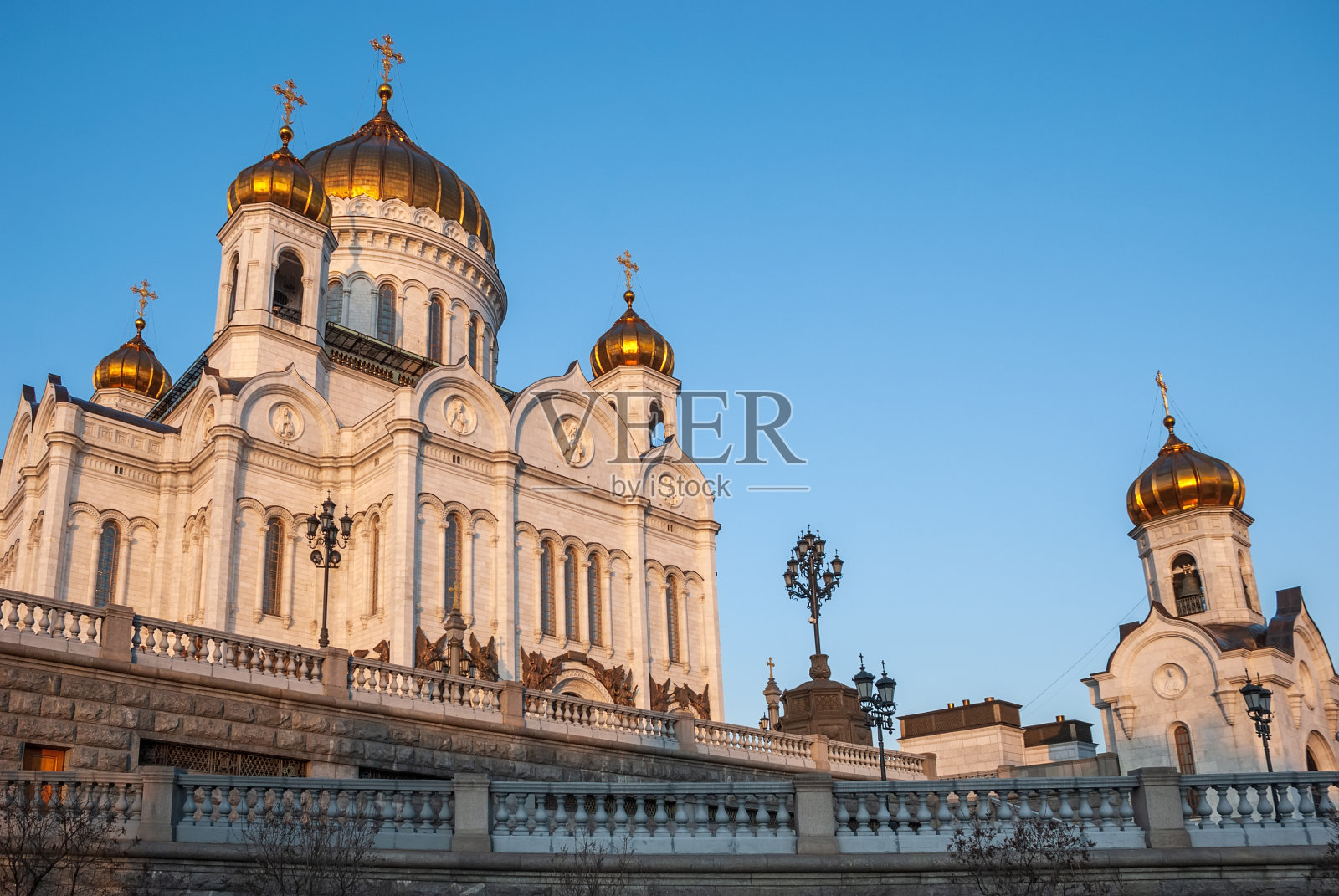 俄罗斯莫斯科救世主基督大教堂照片摄影图片
