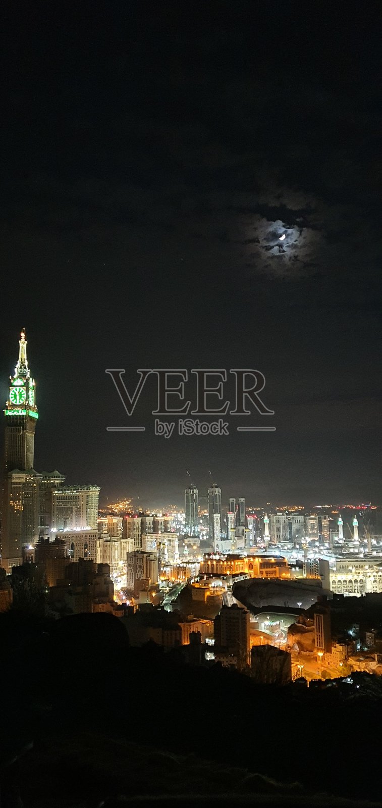 麦加的圣清真寺照片摄影图片