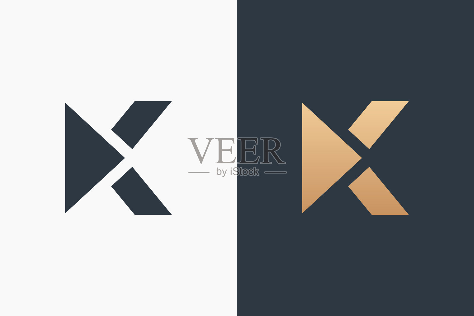 字母K标志模板设计矢量插图设计编辑可调整大小EPS 10设计元素图片