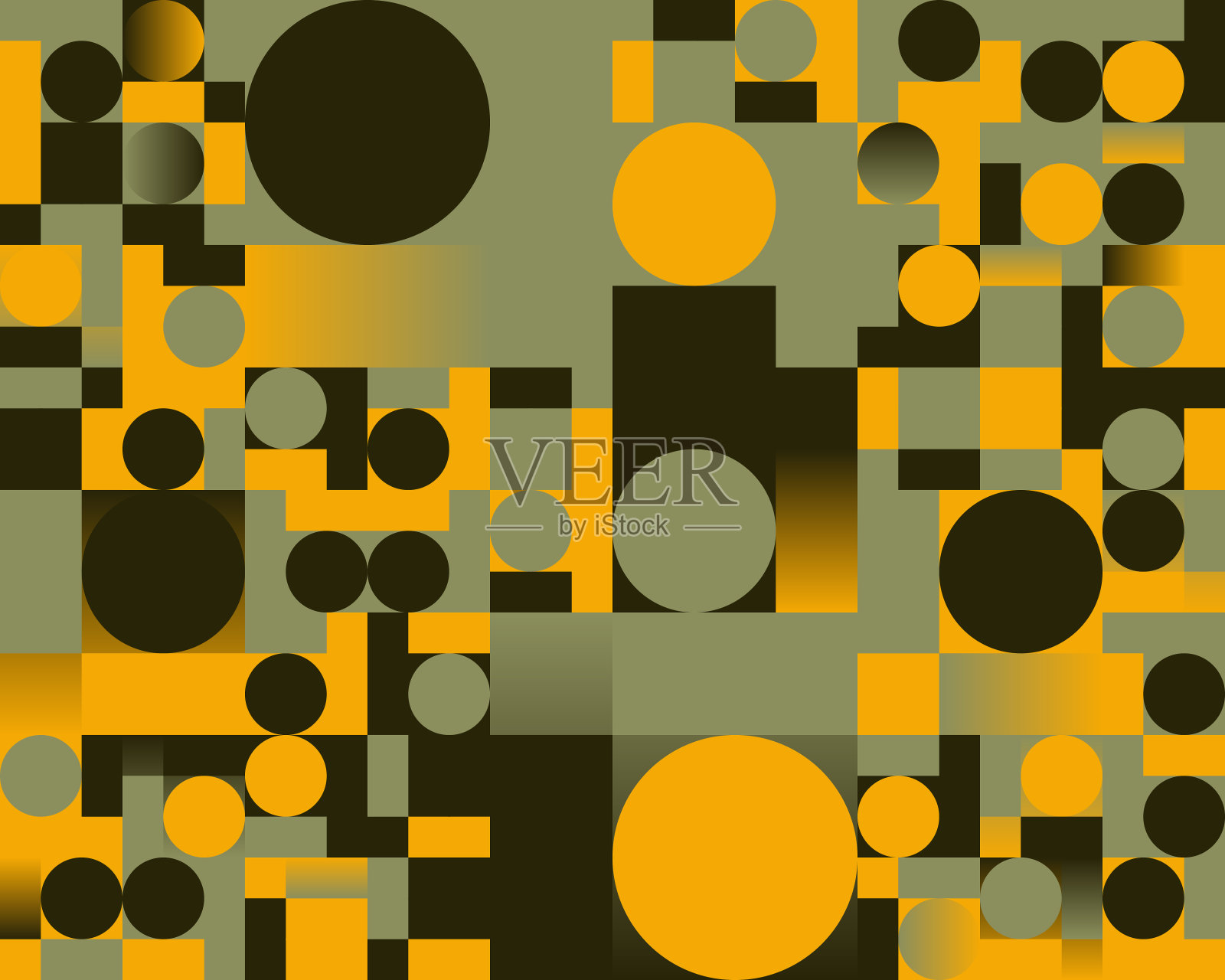 抽象矢量生成图形构成的生成设计作品插画图片素材