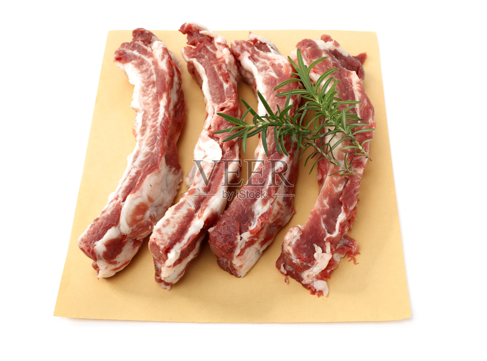 生排骨照片摄影图片