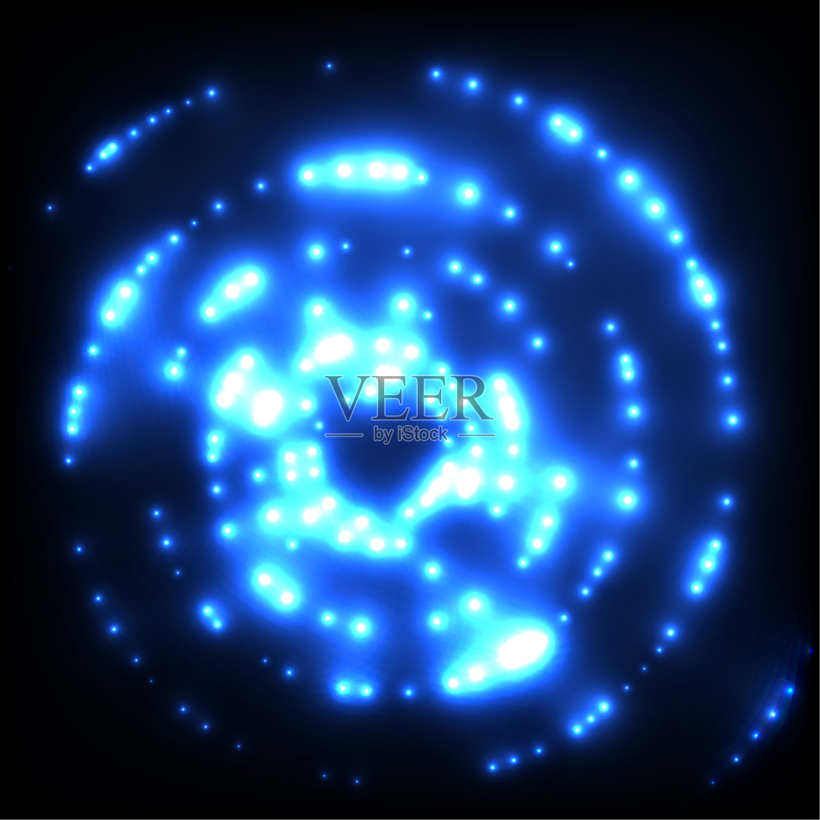 未来电子设计。插画图片素材