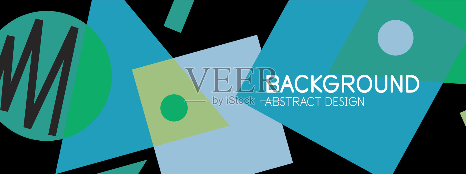 抽象的背景与块线几何插画图片素材