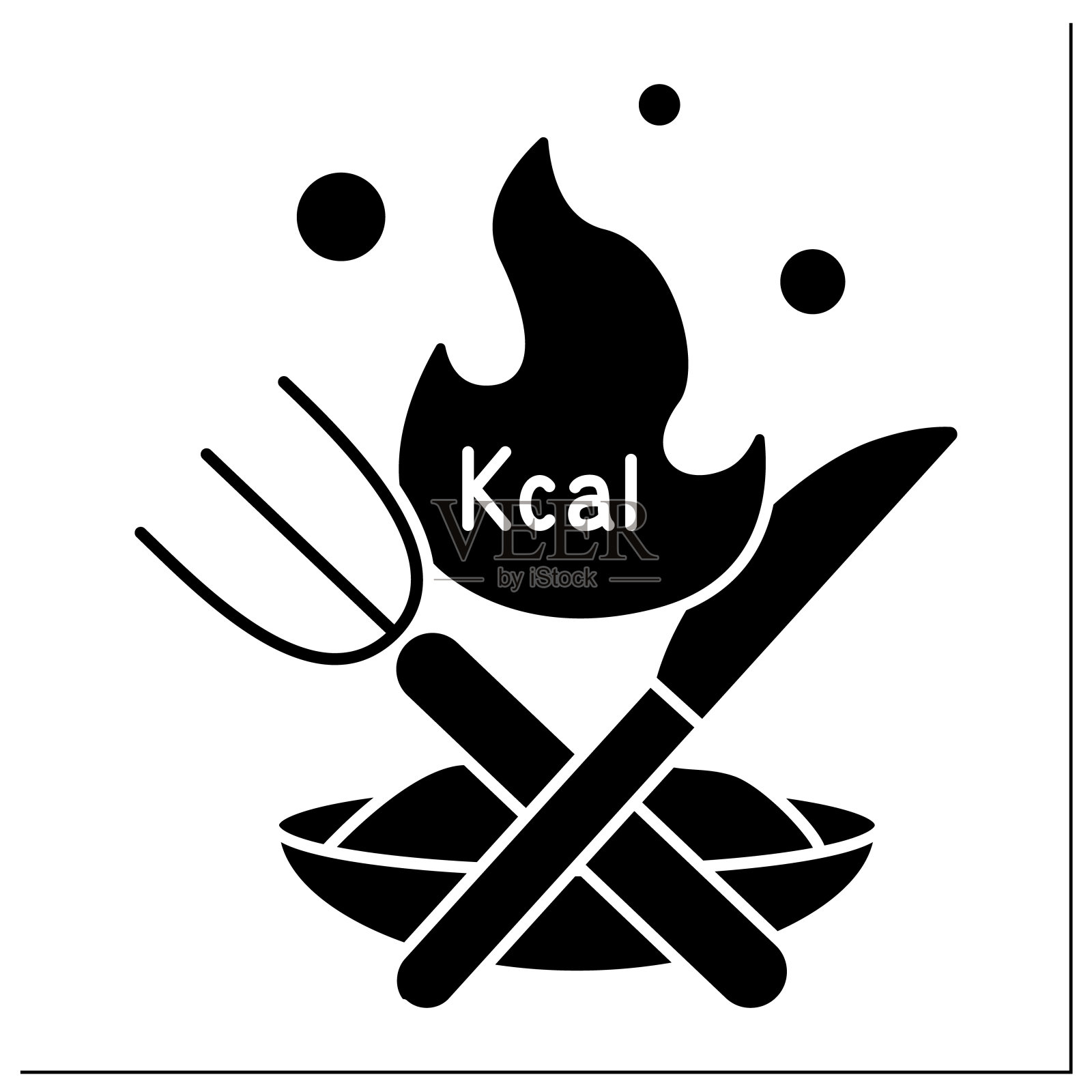 卡路里字形图标图标素材
