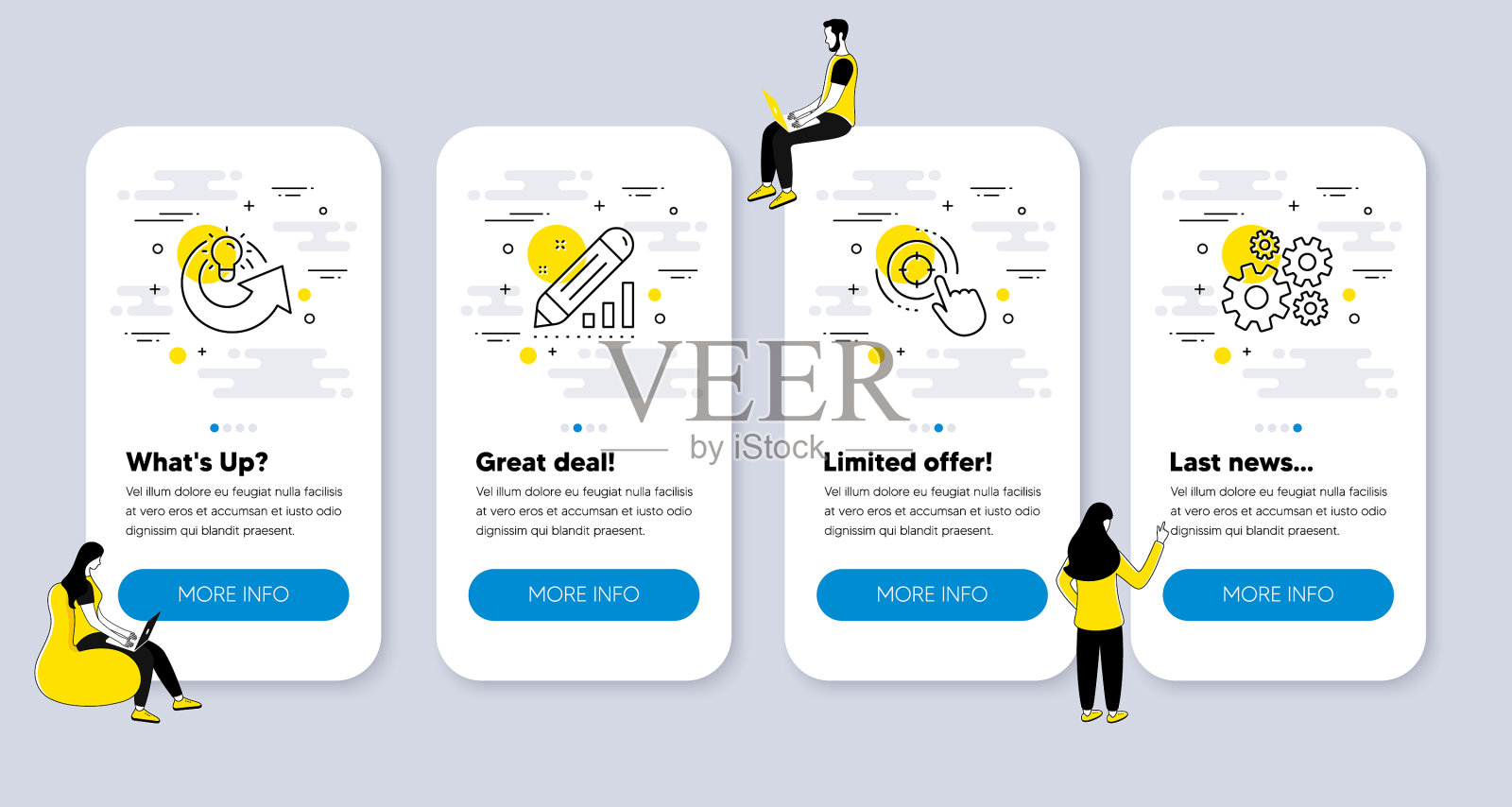 与编辑相关的技术图标集图标素材